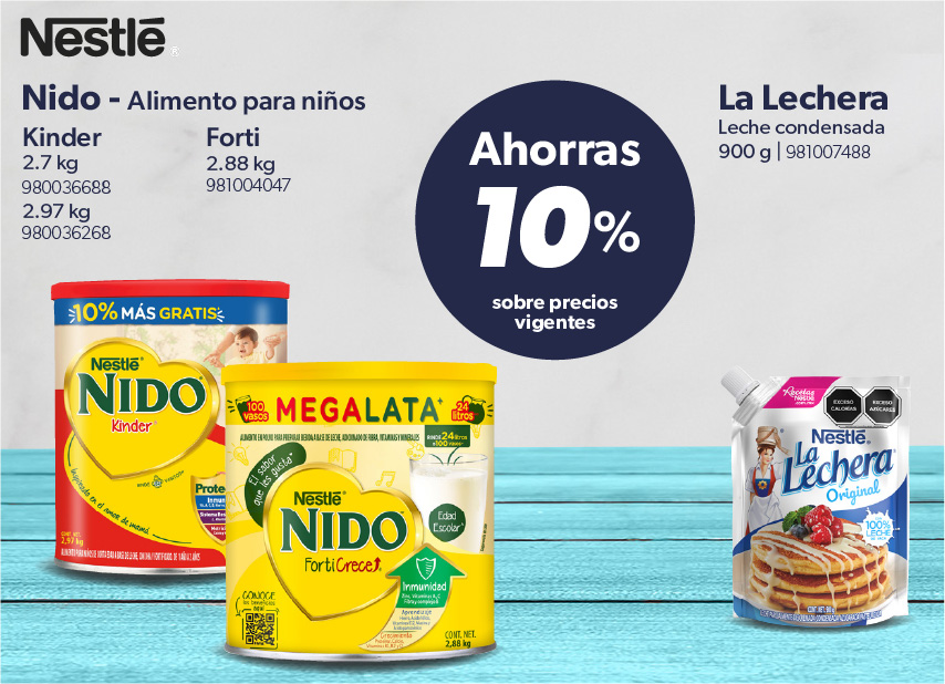 Alimento para ninos leche condensada