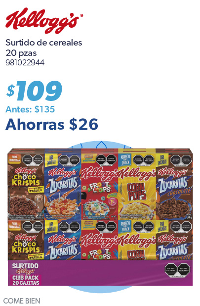 Surtido de cereales