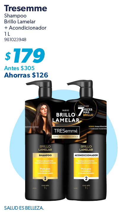 Shampoo brillo