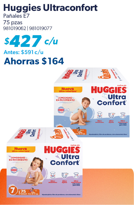 Panales etapa 7 unisex