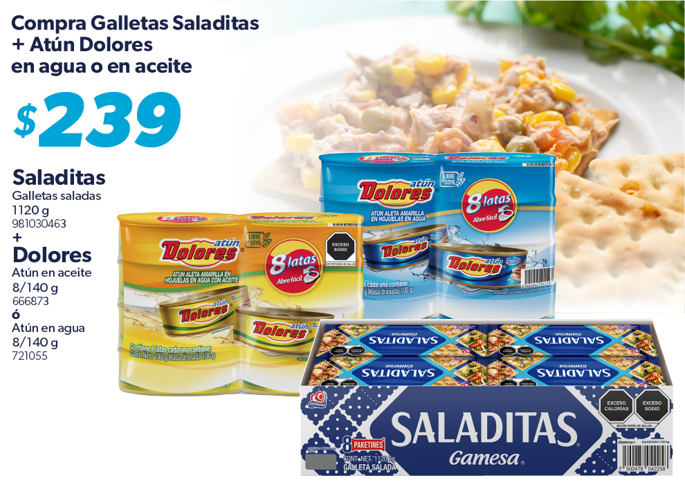 Galletas mas atun