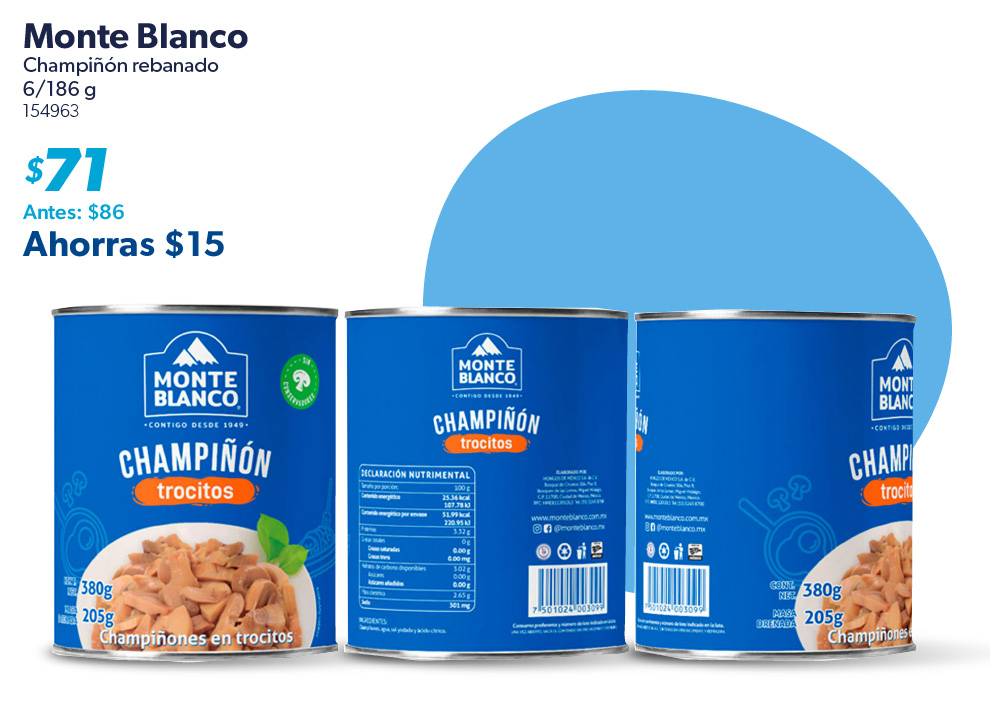 Champinon rebanado