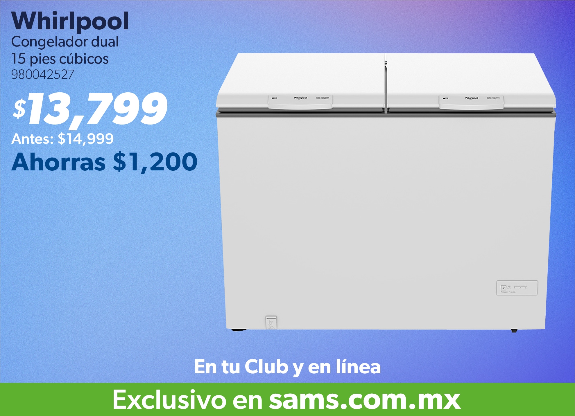 Congelador dual