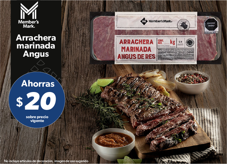 Arrachera marinada angus