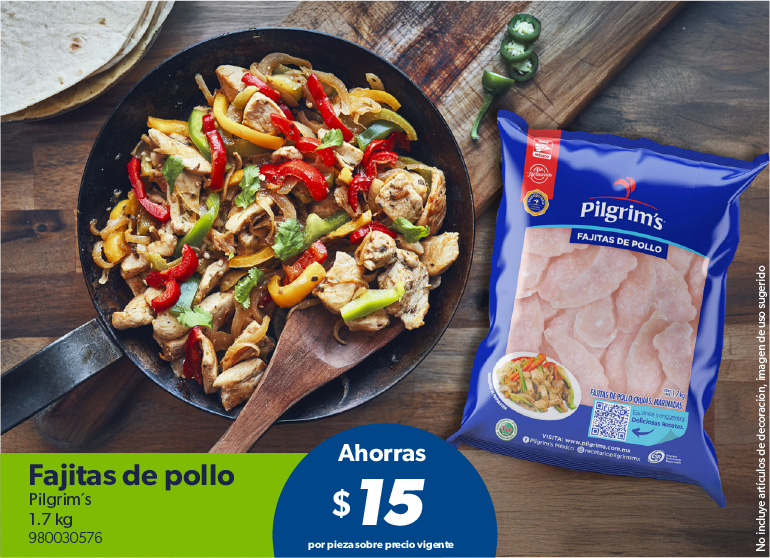 Fajitas de pollo