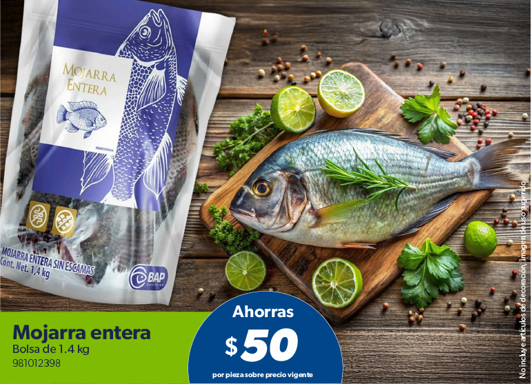Mojarra entera