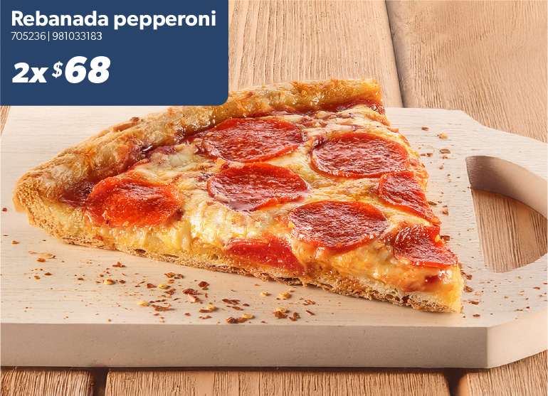 Rebanada pepperoni