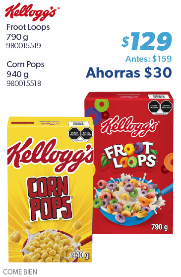 Froot loops corn pops