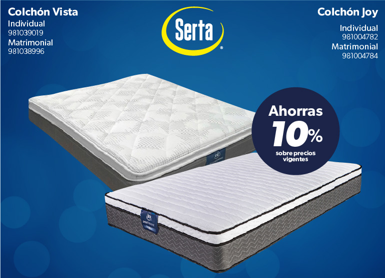 Colchon vista colchon joy individual matrimonial