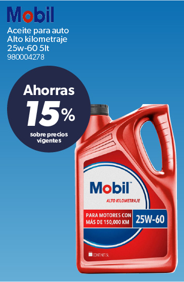 Aceite para auto alto kilometraje