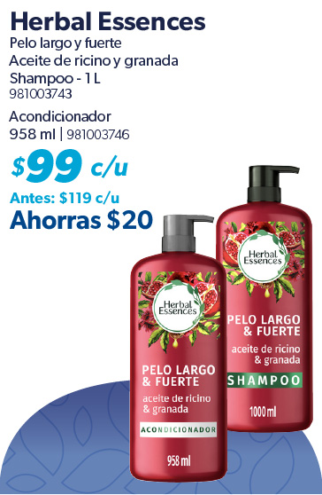 Shampoo y acondicionador