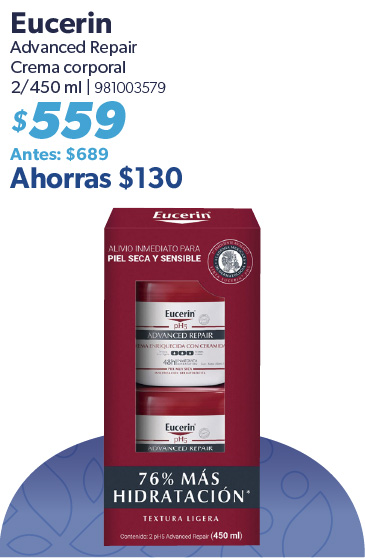 Crema corporal advanced repair