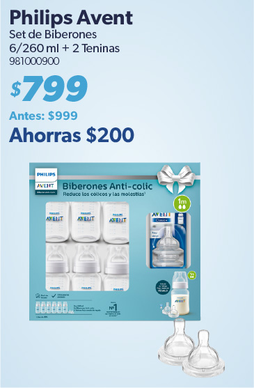 Set de biberonos mas tetinas