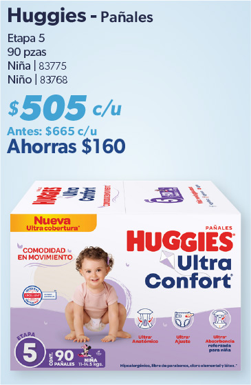 Panales ultra confort etapa 5