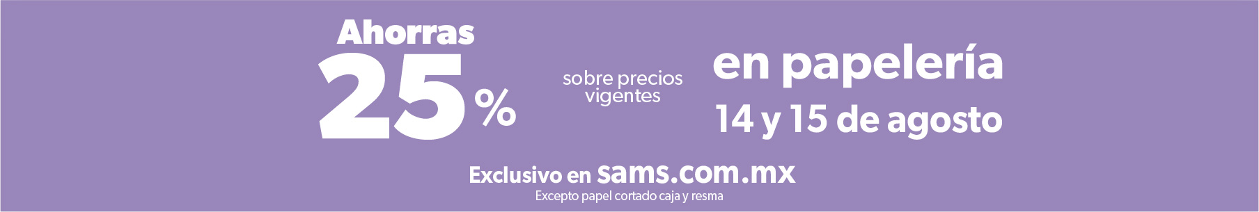 En papeleria 14 y 15 de agosto