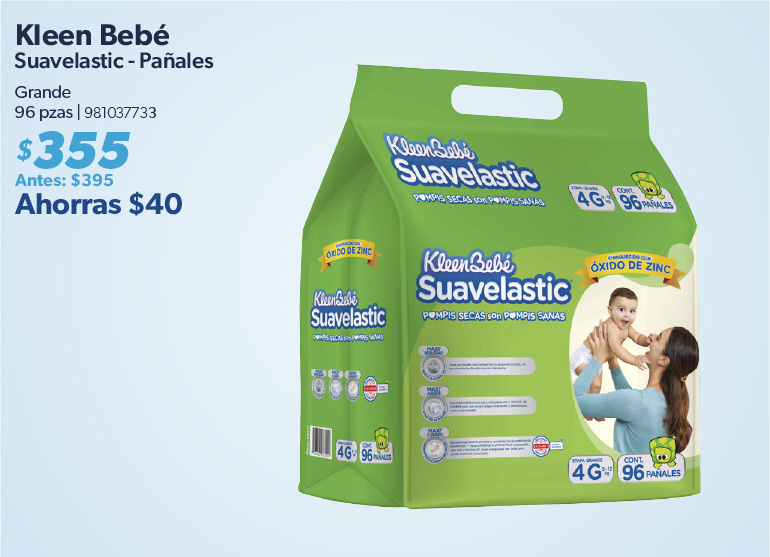Panales suavelastic grande