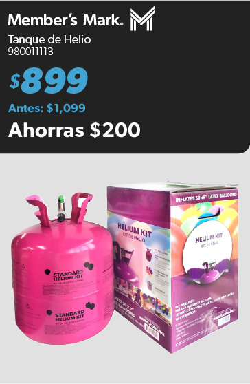 Tanque de helio