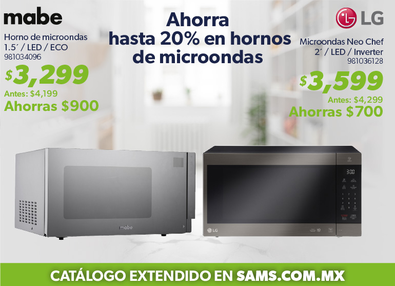 Horno de microondas