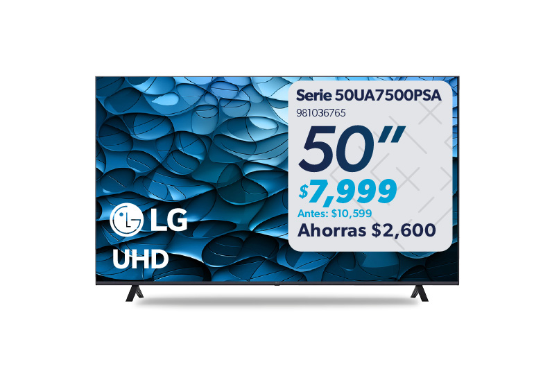 Pantalla 50 pulgadas