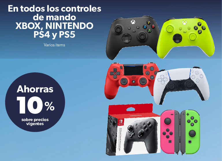 En todos los controles de mando