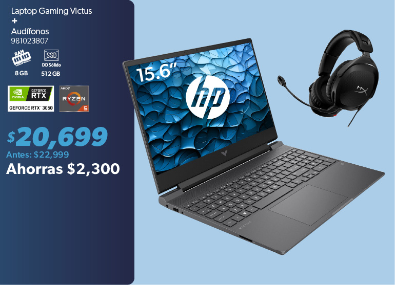 Laptop mas audifonos
