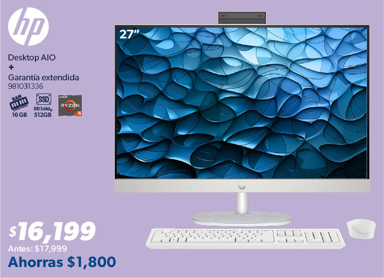 Desktop mas garantia extendida