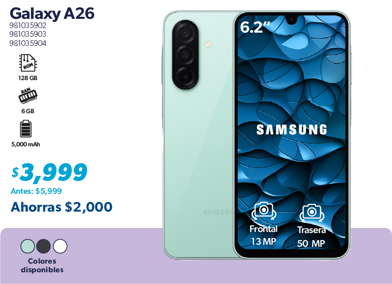 Smartphone Galaxy A26