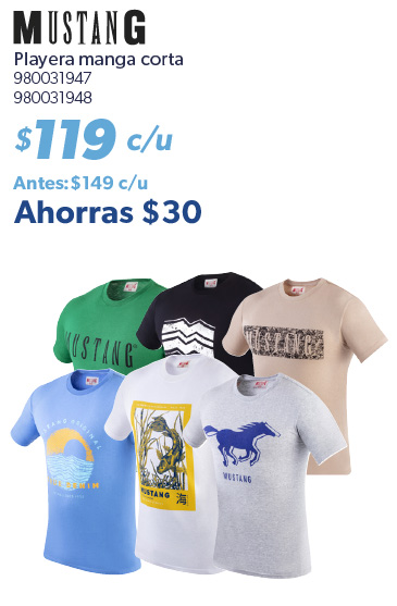 Playera manga corta