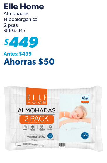 Almohadas hipoalergenicas