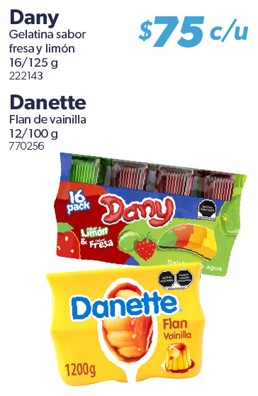 Gelatina sabor fresa y limon