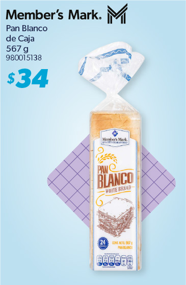 Pan blanco de caja