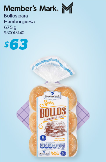 Bollos para hamburguesa