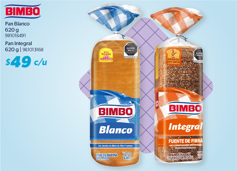 Pan blanco pan integral
