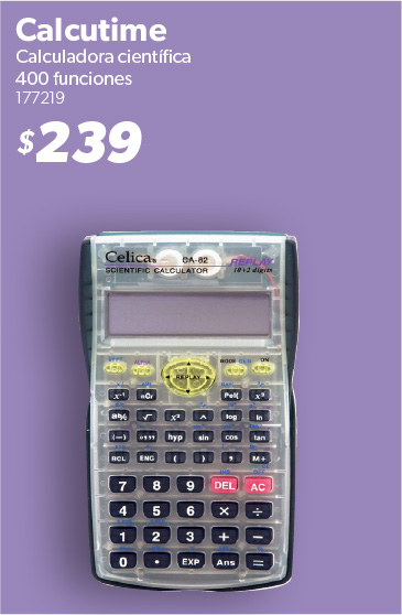 Calculadora cientifica 400 funciones