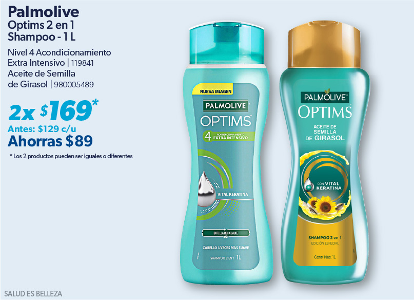 Shampoo y acondicionador