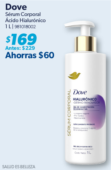 Serum corporal acido hialuronico