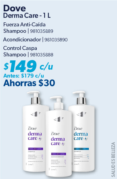 Shampoo acondicionador anti caida caspa
