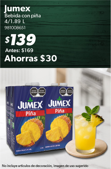 Bebida con pina