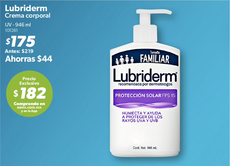 Crema corporal UV