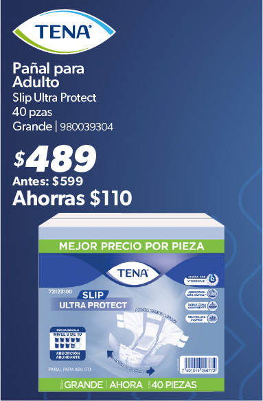 Panal para adulto slip ultra protect grande