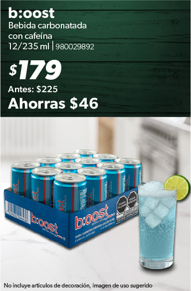 Bebida carbonatada con cafeina