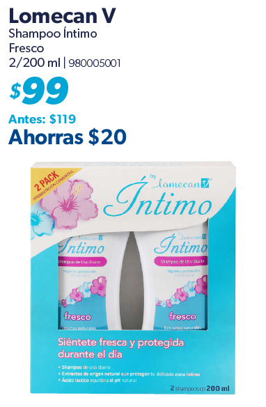 Shampoo intimo