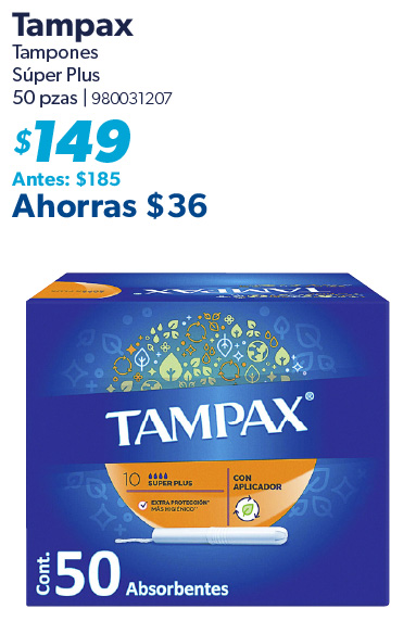 Tampones super plus