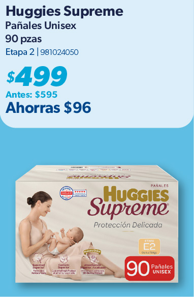 Panales unisex etapa 2