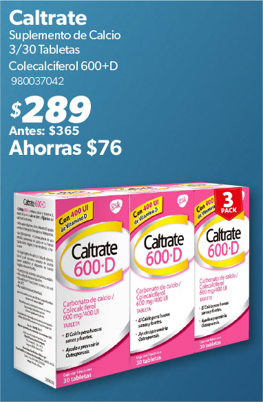 Suplemento de calcio colecalciferol