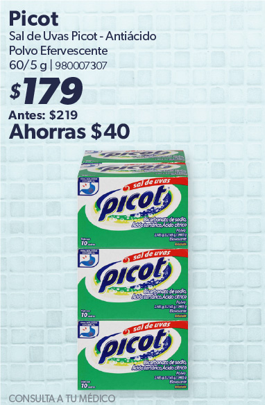 Antiacido en polvo  efervescente