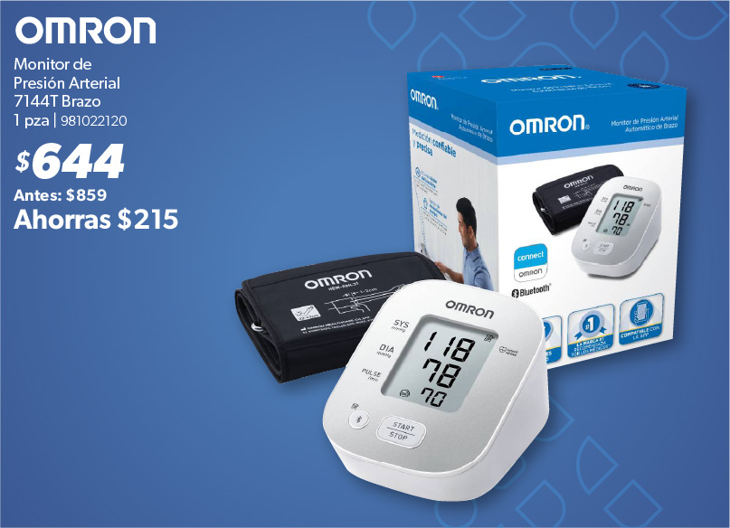 Monitor de presion arterial brazo