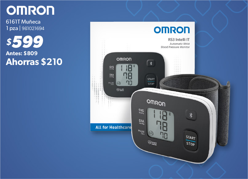 Monitor de presion arterial muneca