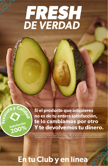 Fresh de verdad Satisfaccion 200%