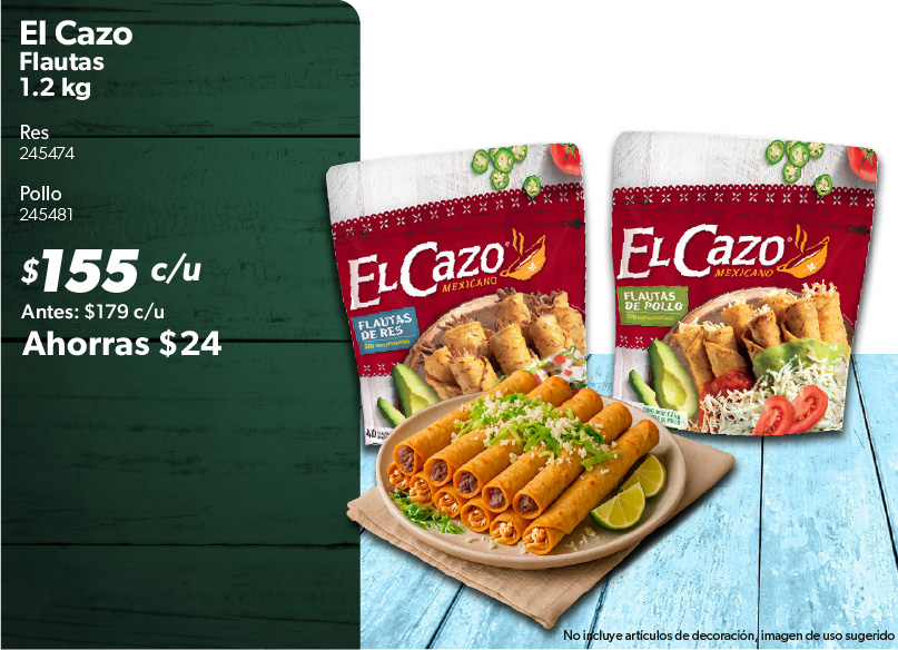 Flautas res pollo